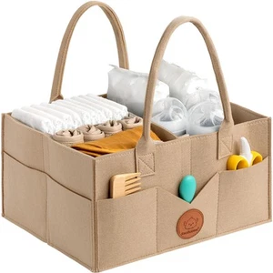 Diaper Caddy Organizer - Baby Organizer for Nursery, Car Storage Organizer, B... - Picture 1 of 9