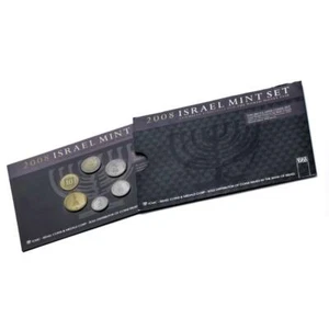 ISRAEL 2008 ICMC SHEQEL TRADING 6 COINS UNC HANUKKAH COIN LIMITED EDITION - Picture 1 of 4