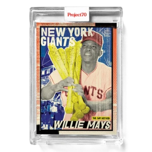 Topps Project 70 Card 709 - 1990 Willie Mays by New York Nico - Picture 1 of 3