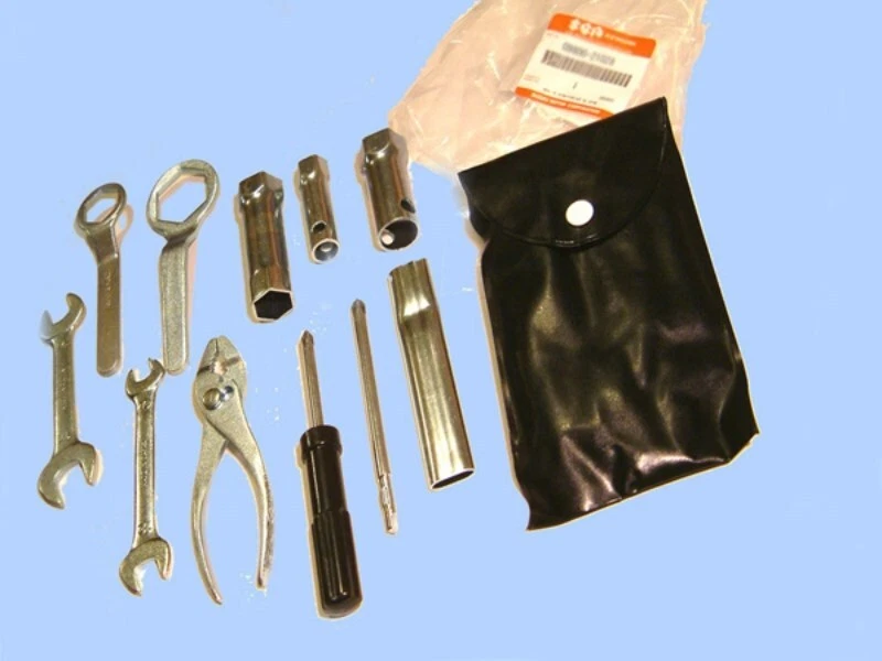 Suzuki genuine Tool Kit & bag set oem ts ts400 tm gt250 tm400 tm250 tm125 ts250  - Image 1 of 1