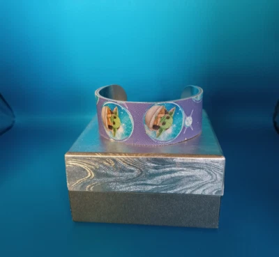 aluminum cuff bracelet Grogu — 第 1/4 张图片