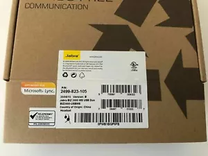 Jabra BiZ 2400 Duo MS Stereo Lync Optimized Computer USB Headset for Softphones - Picture 1 of 2