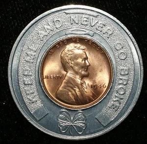 1946 Encased Lincoln Cent ARCH Snyder Inc. Used Cars - 06296 - Foto 1 di 2