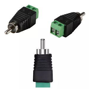 20 STCK. Lautsprecher Kabel auf Audio Stecker RCA Stecker DC Netzteil 5,5 mm - Bild 1 von 2