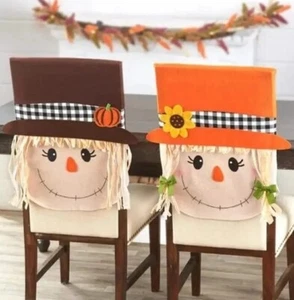 FUNDAS de silla de otoño para espantapájaros - Imagen 1 de 2