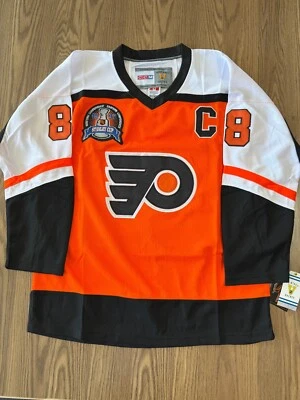 Camiseta Eric Lindros Philadelphia Flyers Naranja "1997 Stanley Cup" CCM NHL Grande Foto 1 de 4
