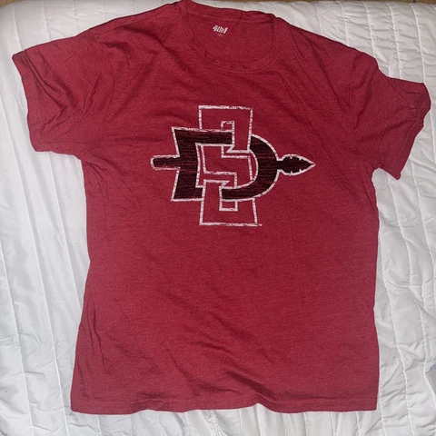 San Diego State Aztec Shirt Red XL Cover