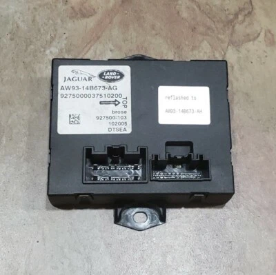 Módulo de control electrónico trasero del maletero Jaguar XJ 2010-11 AW9314B673AG A24-121 Foto 1 de 2