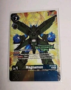 Digimon CCG Singles - Magnamon - BT13-040 - 2024 Evolution Cup Top 4 Promo - LP - Bild 1 von 10