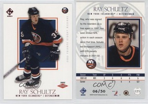 2002-03 Pacific Private Stock Reserve Red /50 Ray Schultz #171 Rookie RC