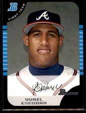 2005 Bowman Chrome Draft Picks & Prospects #BDP88 Yunel Escobar