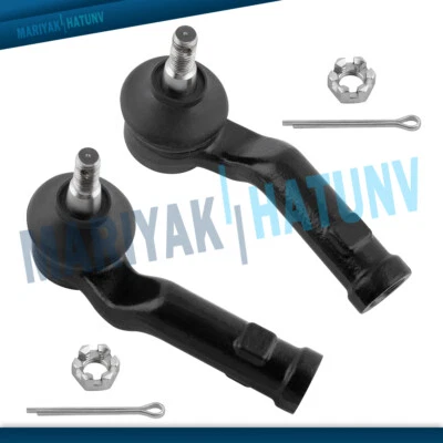 Front Outer Tie Rod End Pair For 2004-2013 Mazda 3 2006-2010 2012-2017 Mazda 5 - image 1 of 4