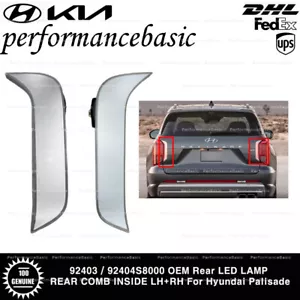 92403 / 92404S8000 OEM Rear LED LAMP REAR COMB INSIDE LH+RH For Hyundai Palisade - Picture 1 of 3