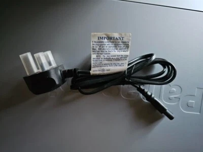 3 Pin Netzkabel GB Stecker,  Englisches Stromkabel - Bild 1 von 3