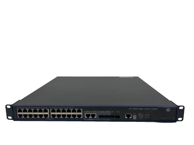 HP Switch A3600-24-PoE+ v2 EI 3600-24-PoE 24-Port Network Switch JG301B, JG301B - Image 1 of 4