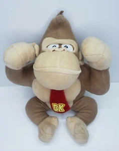 Nintendo Super Mario DONKEY KONG GORILLA Plush STUFFED ANIMAL 2018 - Picture 1 of 5
