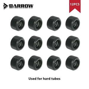 Barrow 12 STCK. G1/4"" OD12/14/16 mm starrer Schlauch Fitting Kit Anti-Off Kompression - Bild 1 von 15