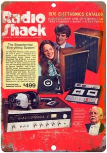 1976 Radio Shack Catalog - Vintage Reproduction Metal Sign D02 - Picture 1 of 2