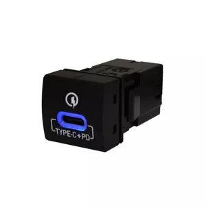 For Toyota Camry Corolla Land Cruiser Hiace RAV4 Sienna USB-C PD Charger 27w - Picture 1 of 7