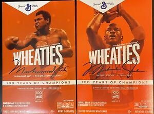 100 years Of Champions Muhammad Ali + Michael Jordan - Wheaties Box Sealed