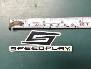 New Speedplay Bicycle Sticker Decal Small 1” x 3” - Picture 1 of 2