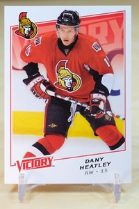 2008-09 Upper Deck Victory Base #62 Dany Heatley - Ottawa Senators