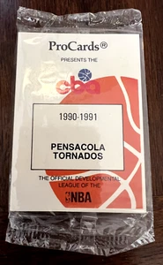 1990-91 PRO CARDS CBA PENSACOLA TORNADOS UNOPENED SET FACTORY SEALED NM-MINT - Picture 1 of 2