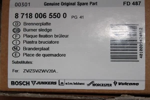 Junkers Brennerplatte 8 718 006 550 0 - Bild 1 von 2