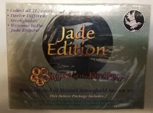  Legend of the Five Rings Jade Edition Brotherhood of Shinsei Stronghold Sealed  - Picture 1 of 2