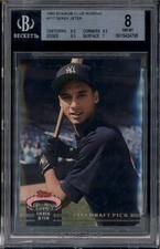 1993 Stadium Club Murphy #117 Derek Jeter RC Rookie BGS 8