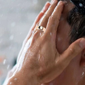 Smart Ring Pink Gold Sleep Monitor Health Tracker Waterproof Aluminum Cerami!z - Zdjęcie 1 z 42