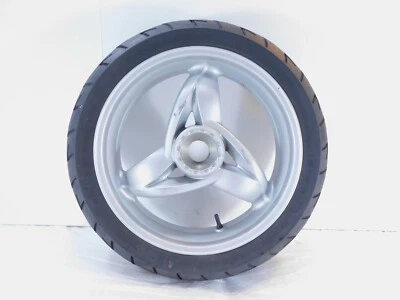 BMW F650 CS F650CS 2001-2005 Scarver llanta trasera plateada rueda y neumático - 36317681009 Foto 1 de 4