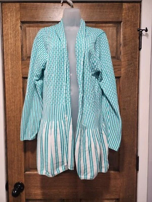 Cárdigan suéter Jessica London para mujer 18/20 blanco azulado Foto 1 de 4