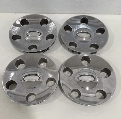 Juego de 4 tapas centrales Ford Edge, 2008-2011, cromo, número de pieza 8T43 1A096 AA Foto 1 de 4