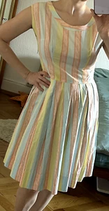 50er Jahre original Vintage Kleid Rockabilly 50s Hepcat - Bild 1 von 8