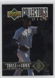 1997 Upper Deck Collector's Choice Toast of the Town Ken Griffey Jr #T27 HOF