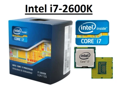 Intel Core i7-2600K SR00C ''Sandy Bridge'' 4 Core, LGA1155, Clock 3.4-3.8GHz CPU - Image 1 of 2
