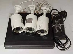 Sannce N48PBE Wired CCTV Surveillance System NVR Recorder Infrared Cameras I61BE - Imagen 1 de 7