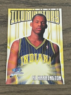1998-99 Fleer Brilliants Illuminators Al Harrington #15 Indiana Pacers  - Image 1 of 2