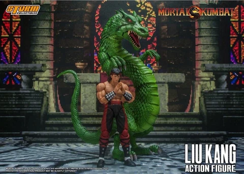 Storm Collectibles Mortal Kombat Liu Kang and Dragon 1:12 Scale Action Figures Cover