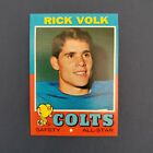 VINTAGE - 1971 TOPPS FOOTBALL CARD &quot;RICK VOLK&quot; #32 PACK FRESH LOOK!!!