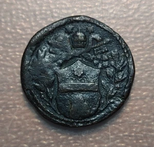 ESTADOS PAPALES VATICANO PONDERAL COIN WEIGHT 2 ECCHINO & UNGARO - Imagen 1 de 2