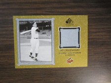 2001 SP Legendary Cuts # J-BRo BROOKS ROBINSON Jersey Card Baltimore Orioles