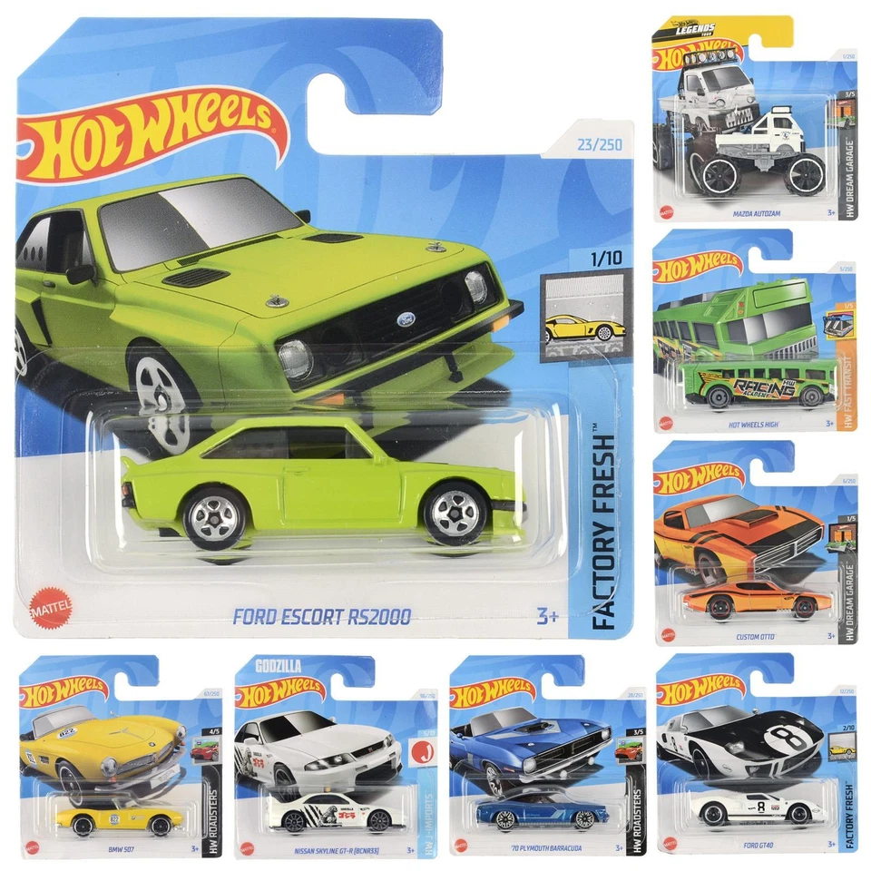 Hot Wheels 2024 Car Mainline Series Basic Die-Cast Vehicle Collectible 1:64 - Image 1 of 1