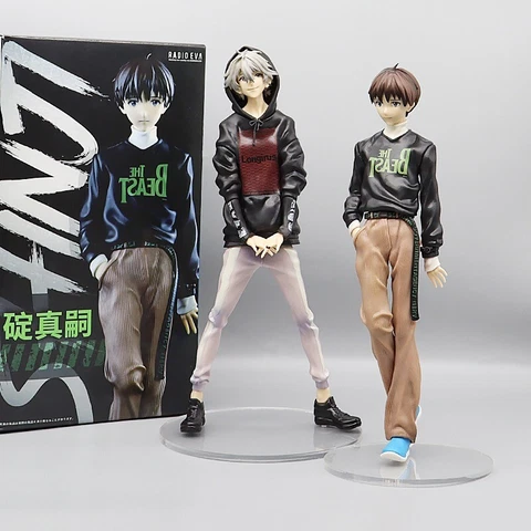Bandai NEON GENESIS EVANGELION Figures Ikari Shinji Nagisa Kaworu Anime Toy Gift Cover