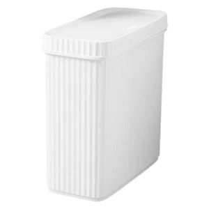 Simple Trash Can Slim Trash Can Household Garbage Can Trash Container for - Picture 1 of 12
