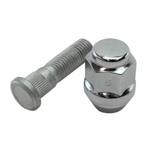 Nice Wheel Stud & Nut for Hyundai i30 Rear Sonata Front Rear with Steel Wheels - Picture 1 of 7