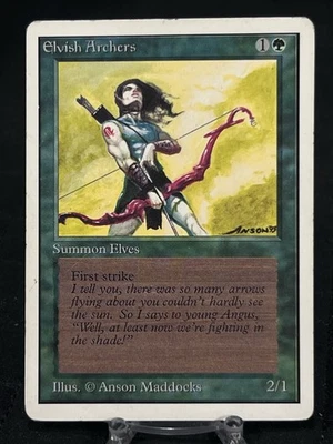 Elvish Archers - Unlimited Edition ~MP/HP~ Magic The Gathering MTG - Image 1 of 4
