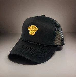 Medusa Hat Black - Trucker Hat - Custom Medusa Cap - YD Versac Inspired. - Picture 1 of 8