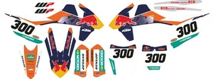 Graphics kit for KTM SXF EXC 2016 2017 2018 2019 EXC-F SX-F DECALS STICKERS - Picture 1 of 1